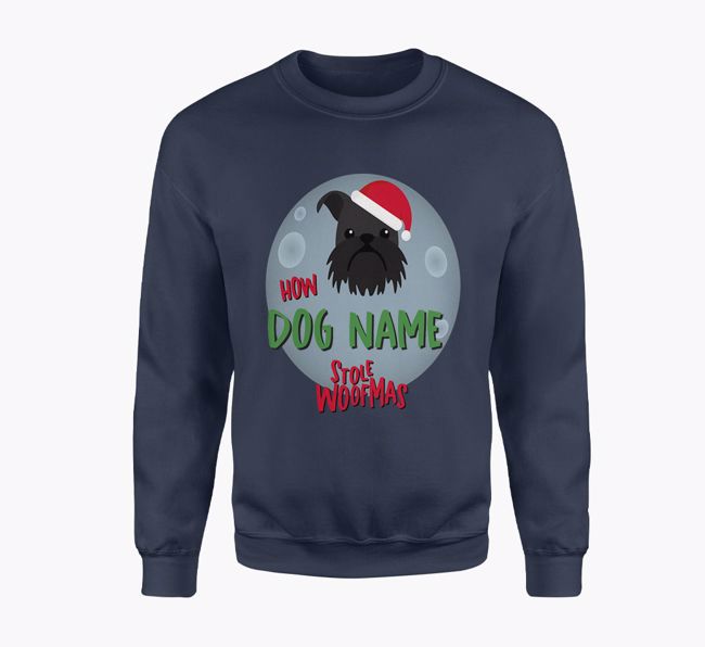 Dog Stole Woofmas: Personalised {breedFullName} Adult Sweater